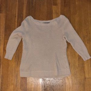Tan half sleeve sweater